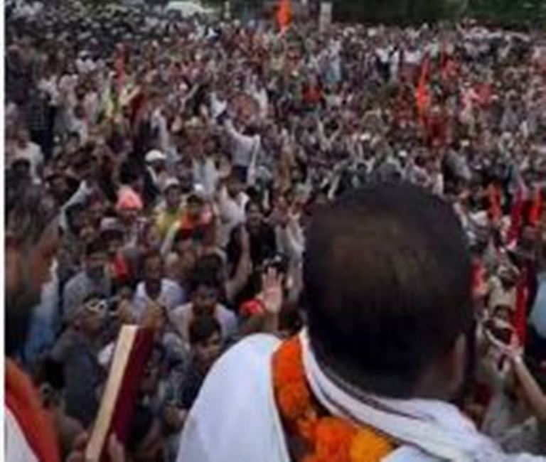 प्रमु श्रीराम की कसम खाते हैं भाजपा को वोट नहीं देंगे : करणी सेना