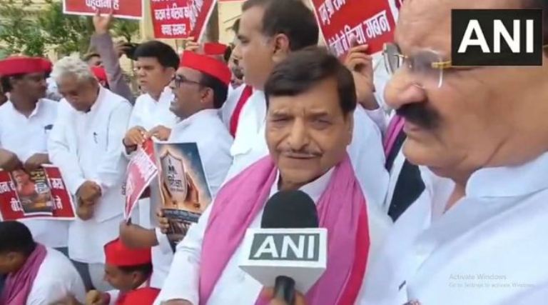 भाजपा-आरएसएस देते हैं आतंकवादियों को ट्रेनिंग: शिवपाल सिंह यादव